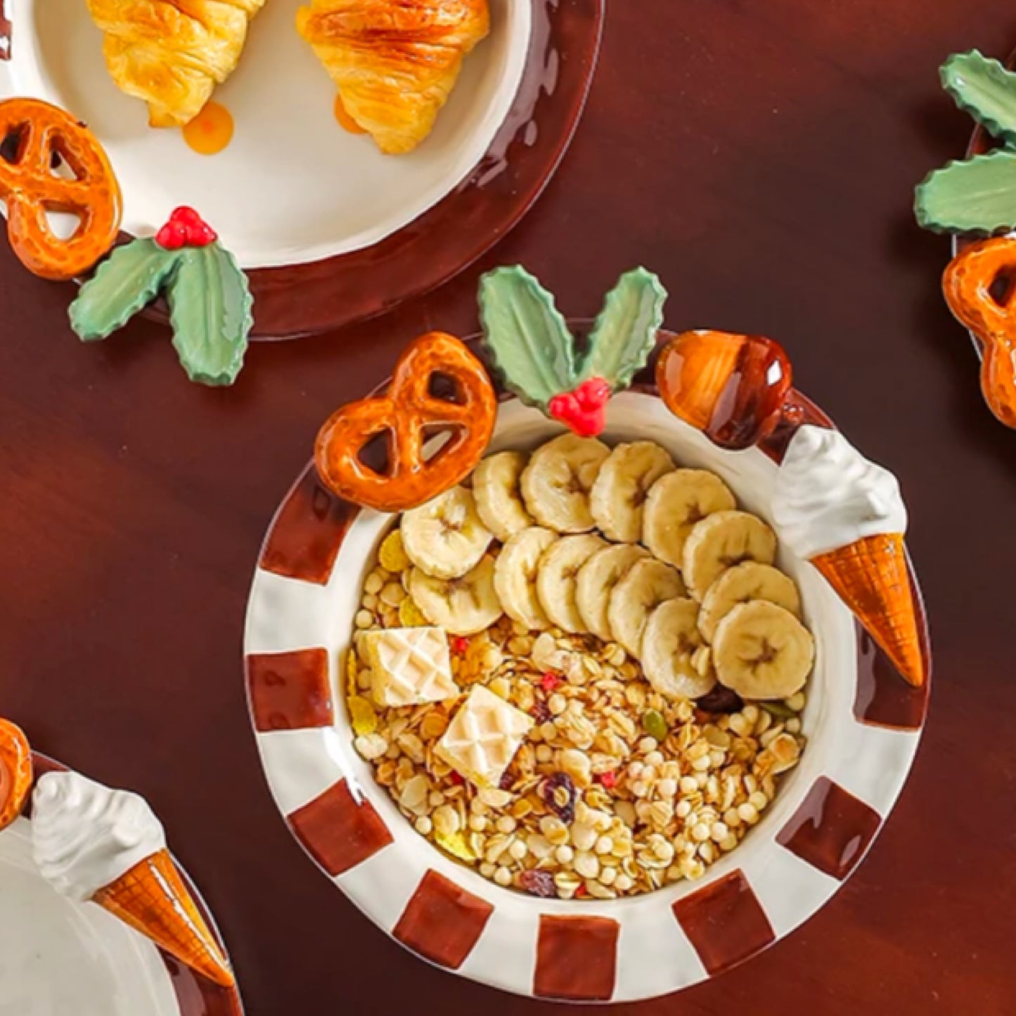 🍪🍦🍒🫐激カワ🍪クッキー皿