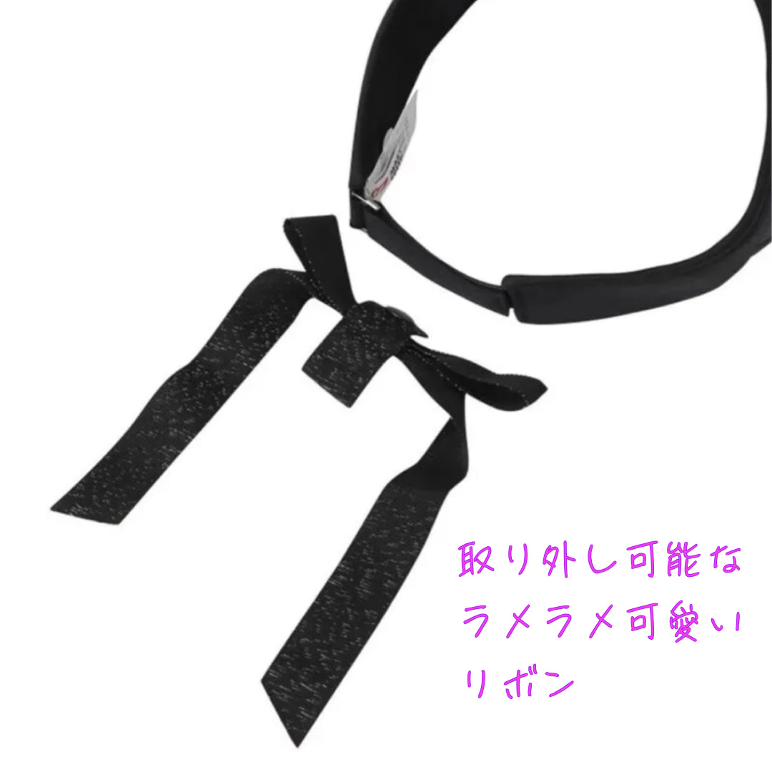Visor for golf, sports, walking, all seasons, small face, keeps hair in place, removable ribbon on back, sun protection