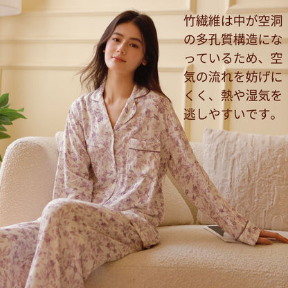 竹布🎋TAKEFU 【日本製】2025 9月新作 一度の出会いで一生の定番になる！紫雀花柄
