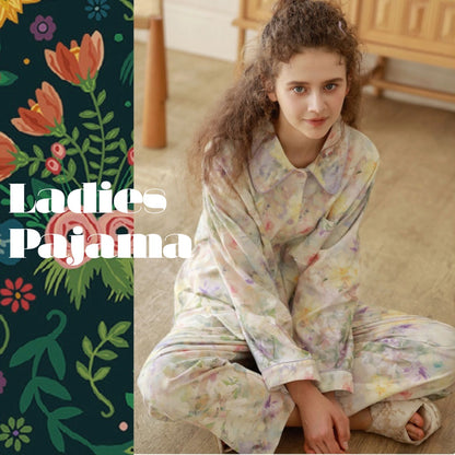 2025Winter 　全面起毛　両面起毛だから片面よりさらに柔らかく、あたたかい！　綿100％　ペイントフラワー　日本製