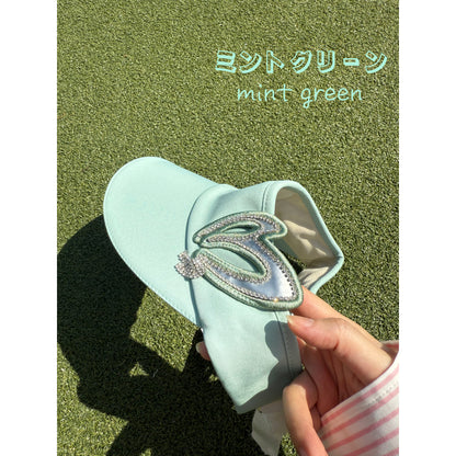 Visor for golf, sports, walking, all seasons, small face, keeps hair in place, removable ribbon on back, sun protection