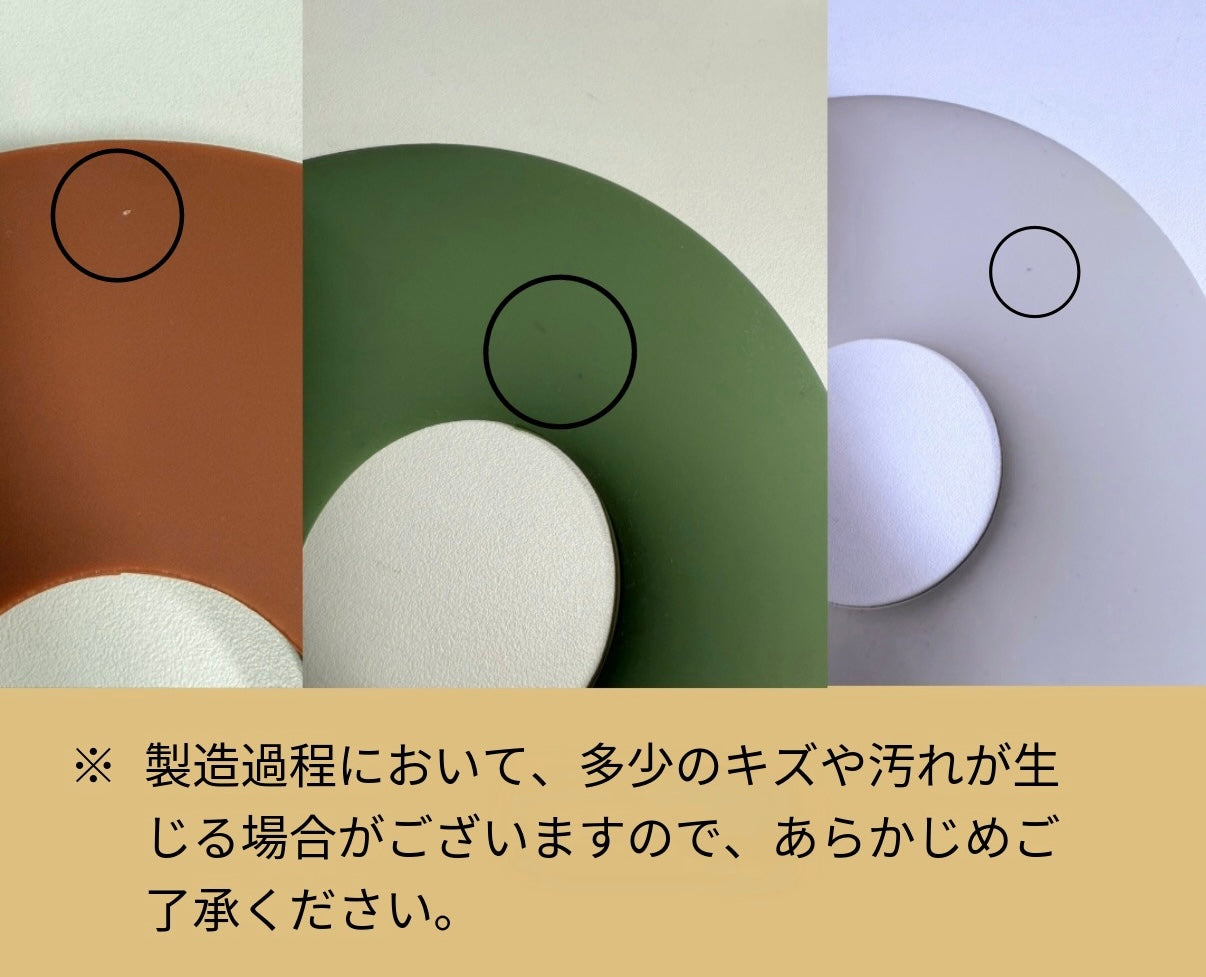 クリエイティブドーナツコースター デスクトップシリコンコースター 鍋敷き