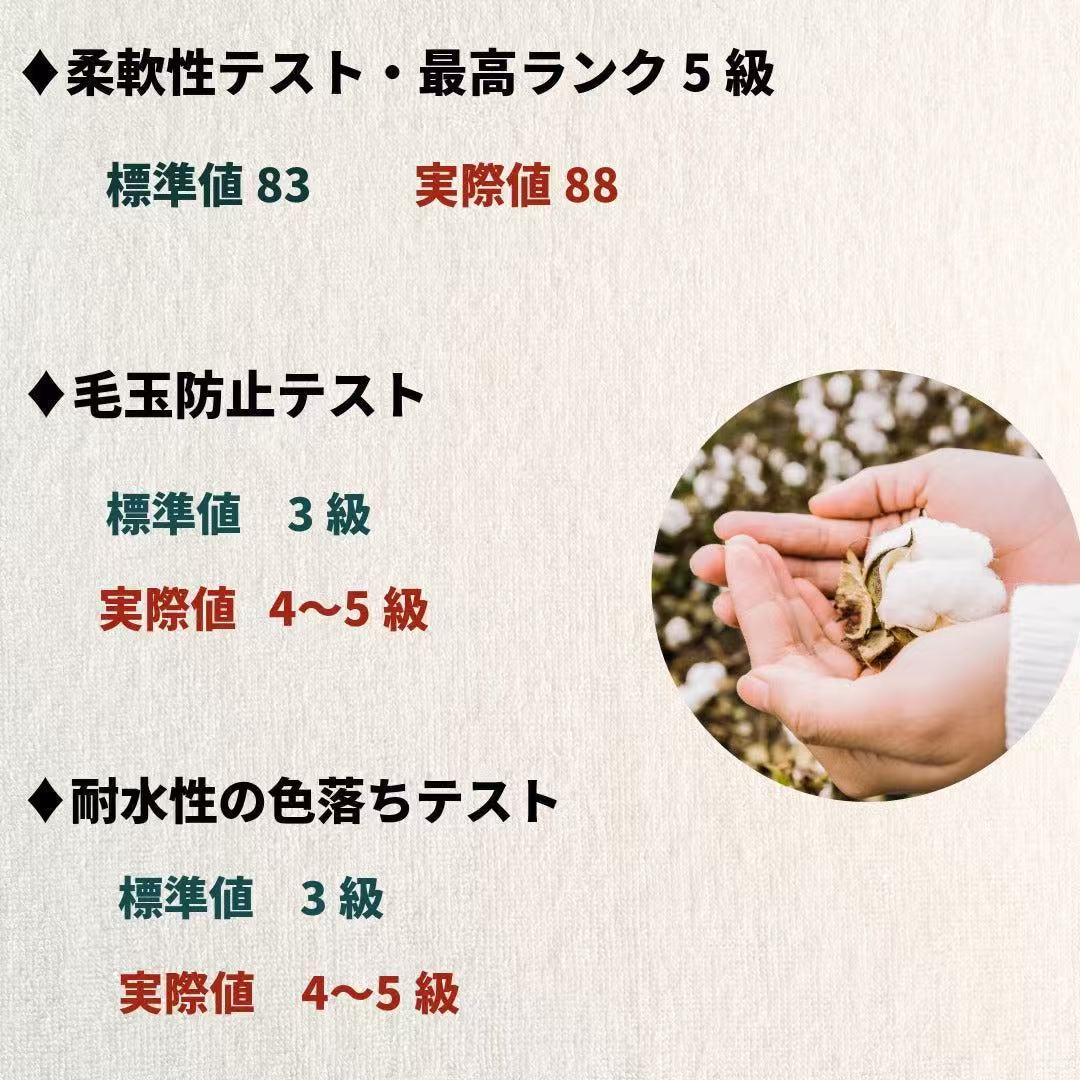 2025Winter 　全面起毛　両面起毛だから片面よりさらに柔らかく、あたたかい！　綿100％　ピンクorライトブルー　ストライプ　2色展開　日本製